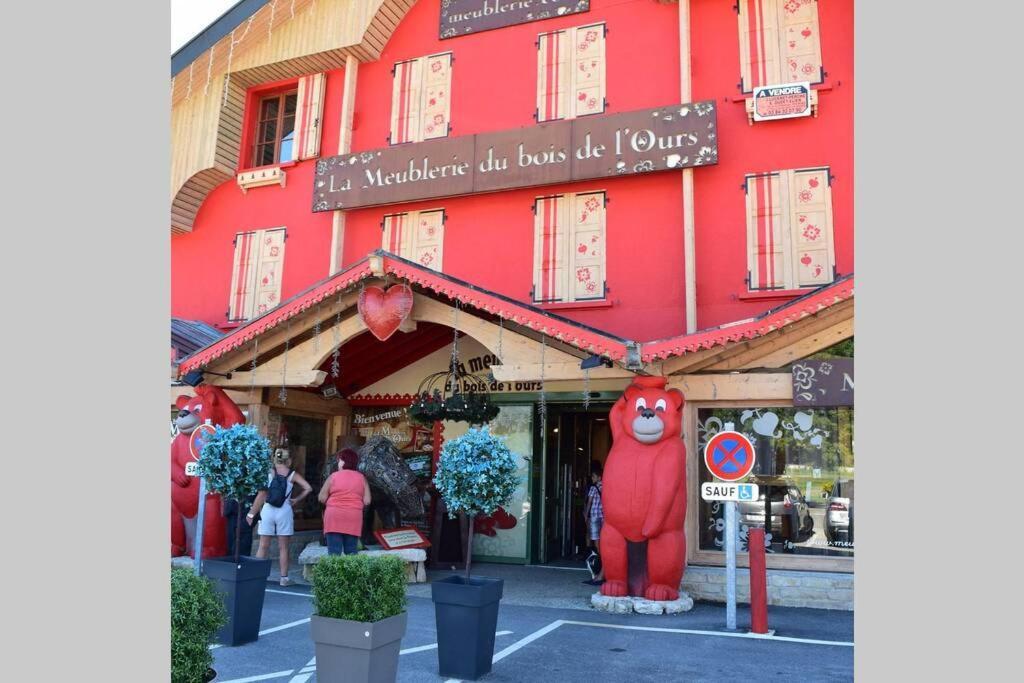 Magnifique Studio de 20m2 pour 1 à 4 personnes Les Rousses Exterior foto