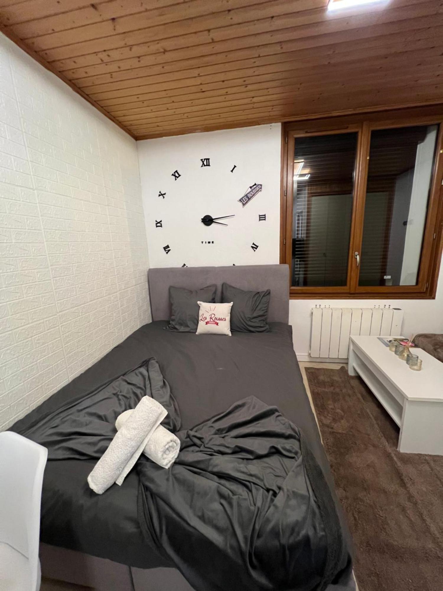 Magnifique Studio de 20m2 pour 1 à 4 personnes Les Rousses Exterior foto