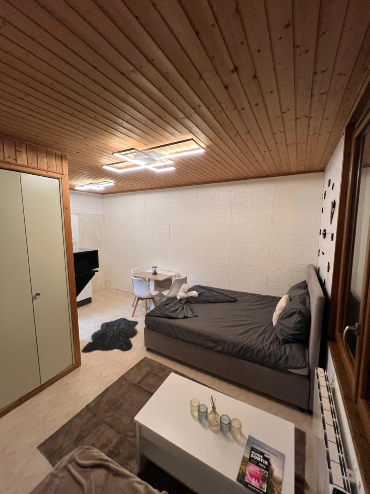 Magnifique Studio de 20m2 pour 1 à 4 personnes Les Rousses Exterior foto
