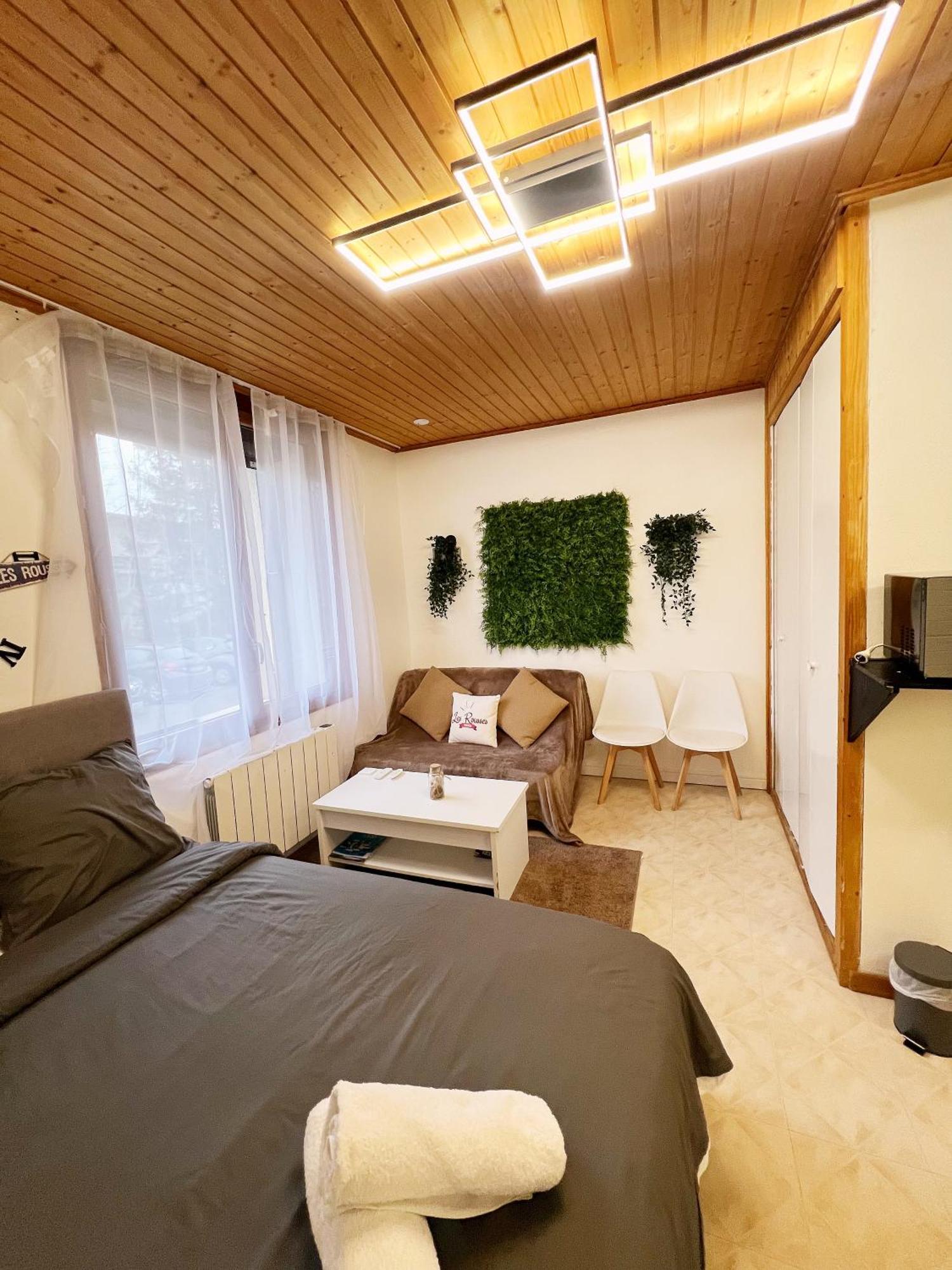 Magnifique Studio de 20m2 pour 1 à 4 personnes Les Rousses Exterior foto